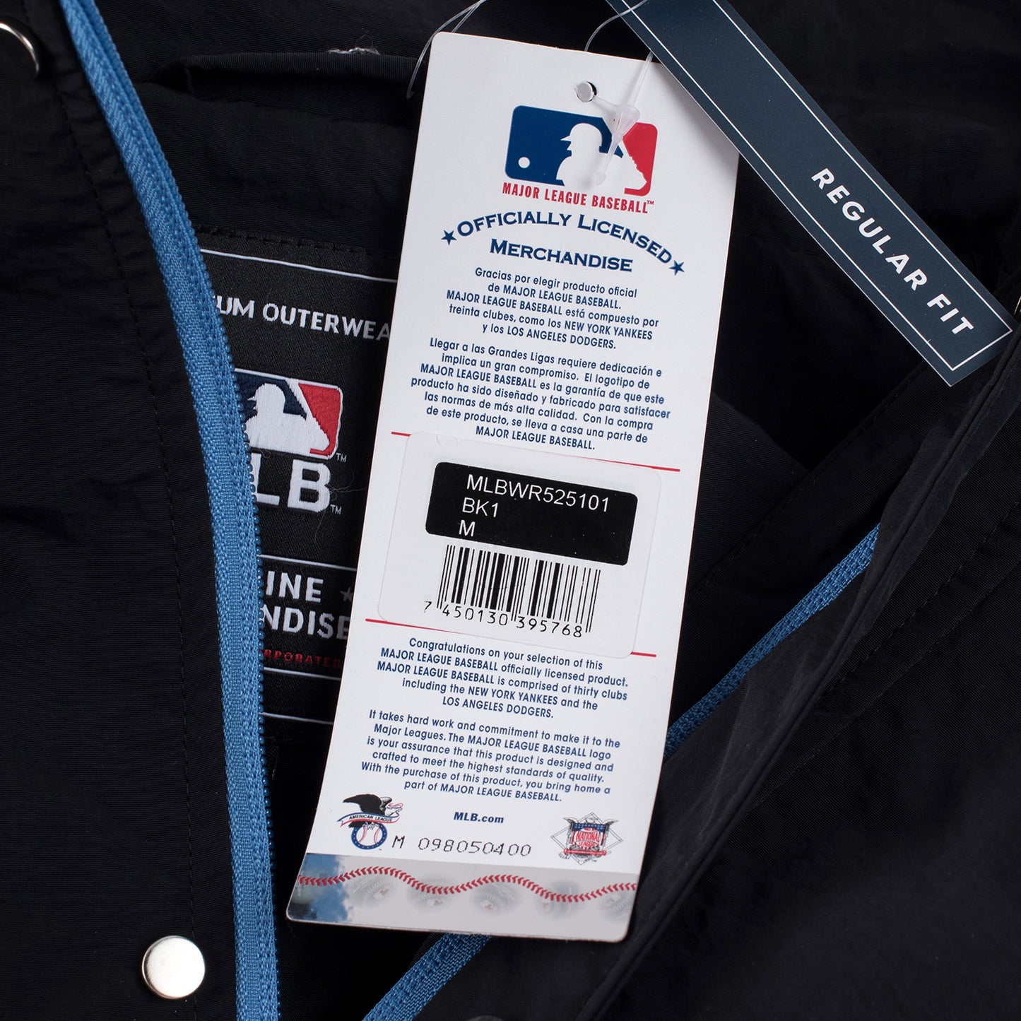 Cortaviento MLB Yankees BlancoThe Label Company