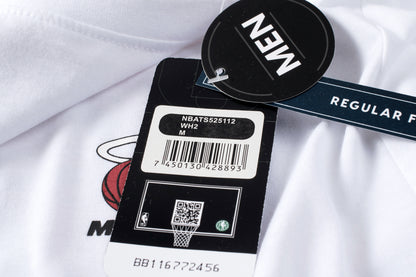 Polera NBA Miami Heat Iron Blanco