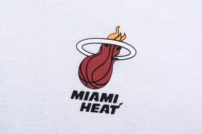 Polera NBA Miami Heat Iron Blanco