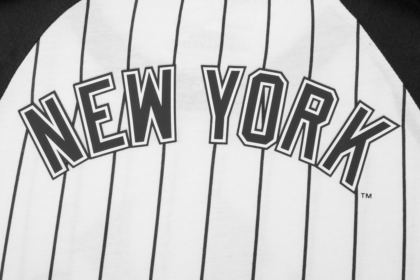 Polera Manga Larga MLB Yankees Urb Negro