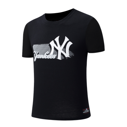 Polera MLB Yankees Print Negro