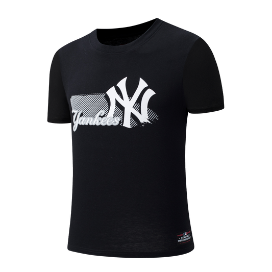 Polera MLB Yankees Print Negro