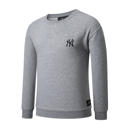 Poleron MLB Yankees Logo Gris