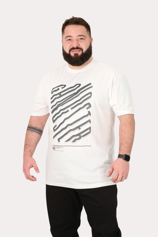 Plus Polera Mc Básica  Paraty Blanco Gangster