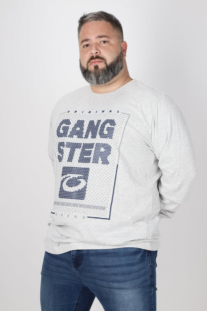 Plus Polera Manga Larga Fore Arena Gangster - Gangster