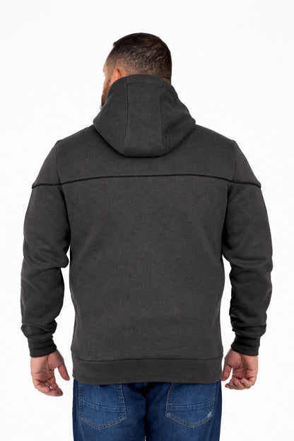 Plus Poleron Fullzipper Join Grafito