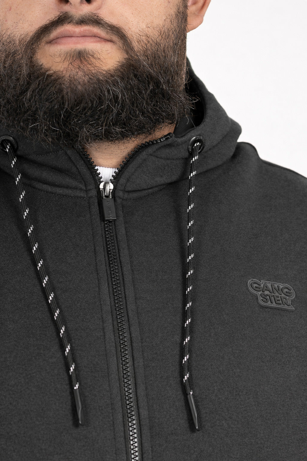 Plus Poleron Fullzipper Join Grafito
