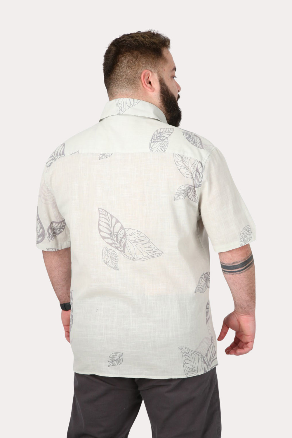 Plus Camisa Mc Algodón Lagoa Verde  Gangster