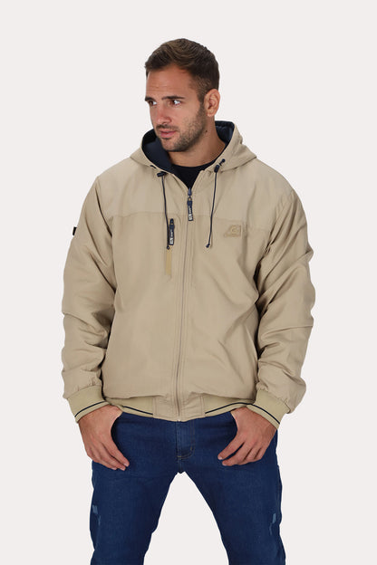 Plus Cortaviento Reversible  Beacon Beige Gangster