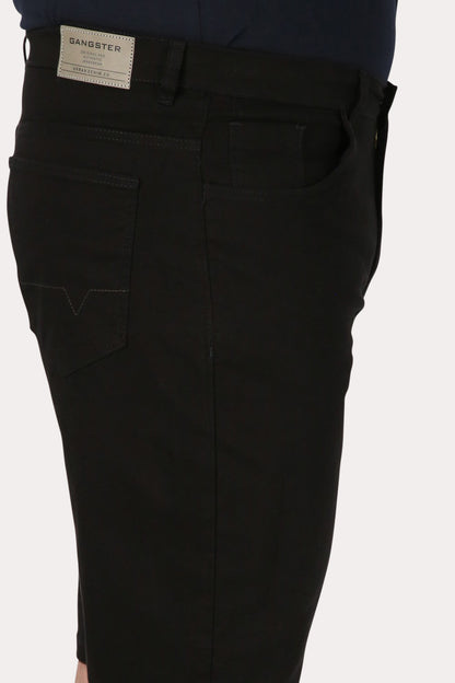 Plus Short Bermuda Canvas Oblack Negro  Gangster