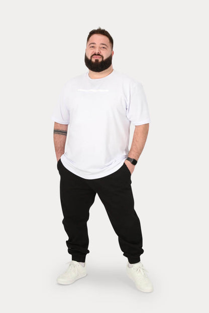 Plus Pantalon Jogger Canvas 0 Negro Gangster