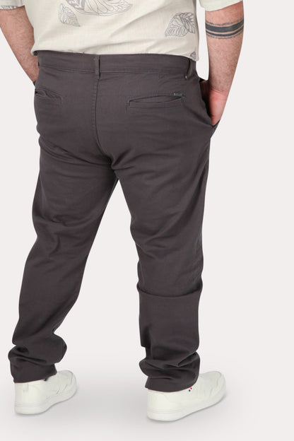 Plus Pantalon Jogger Liso 0 Gris Gangster