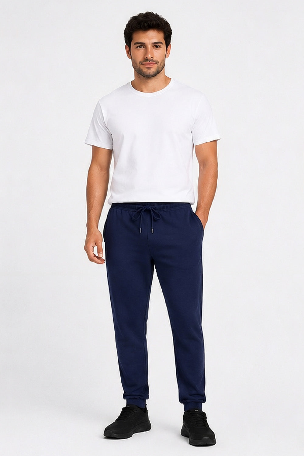 Plus Buzo Jogger Passage Azul Marino