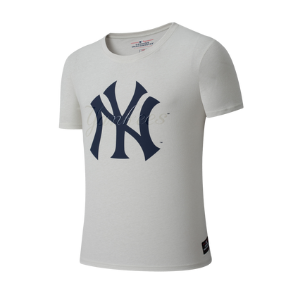 Polera MLB Yankees Field Blanco