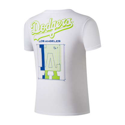 Polera MLB Los Angeles Dodgers Blanco