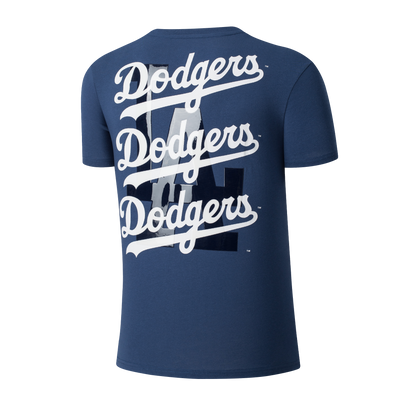 Polera MLB Dodgers Hardball celeste
