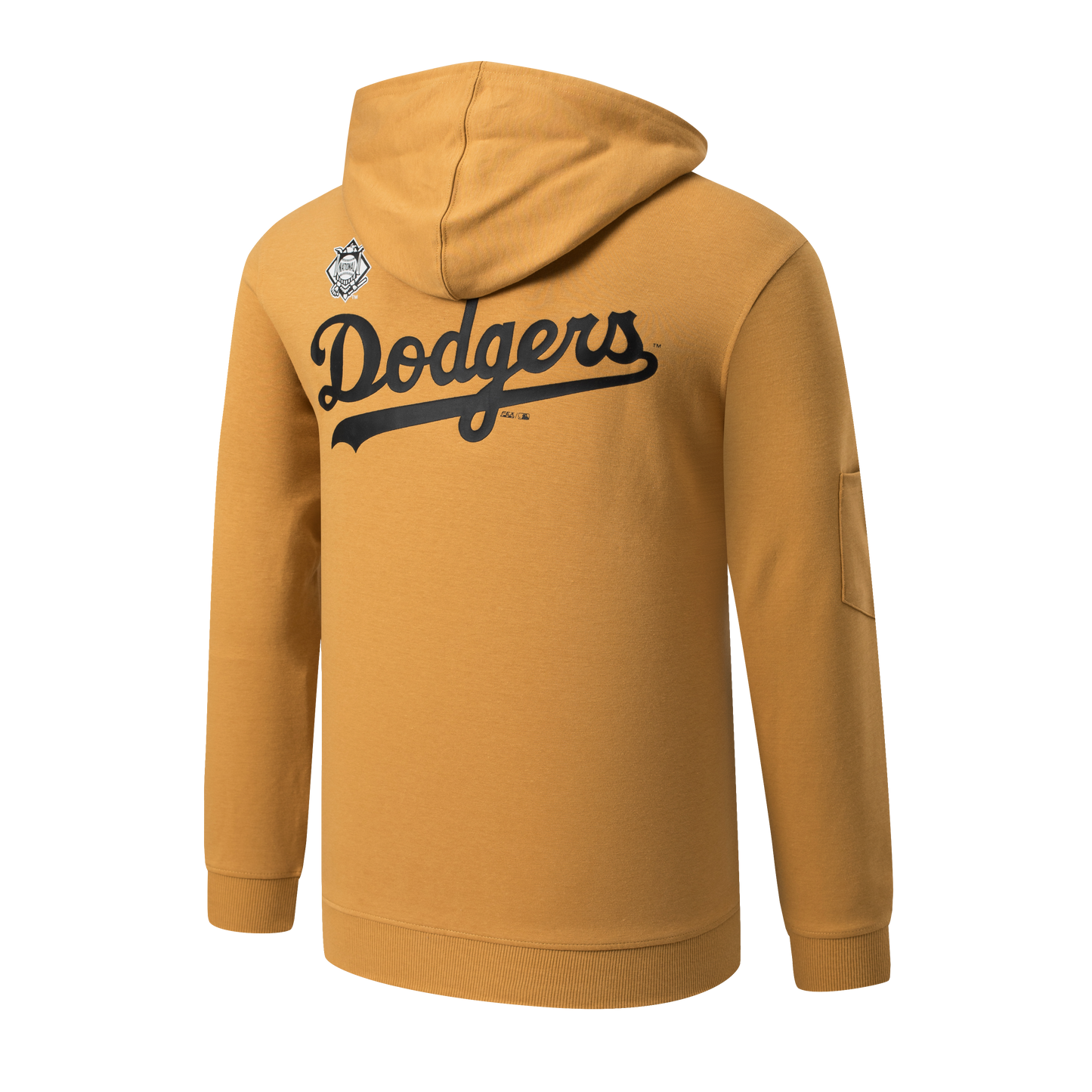 Poleron MLB Dodgers Mostaza