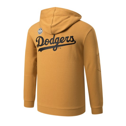 Poleron MLB Dodgers Mostaza