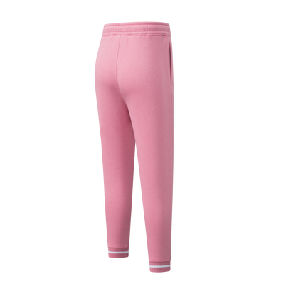 Pantalon MLB Dodgers Front Holographic Logo Print Regular Fit Jogger Rosa