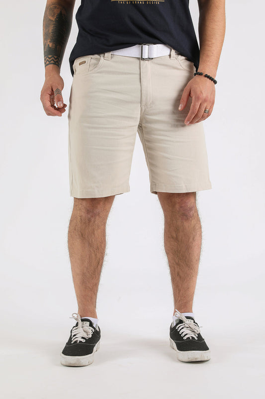 Short Canvas Heavy Beige Gangster