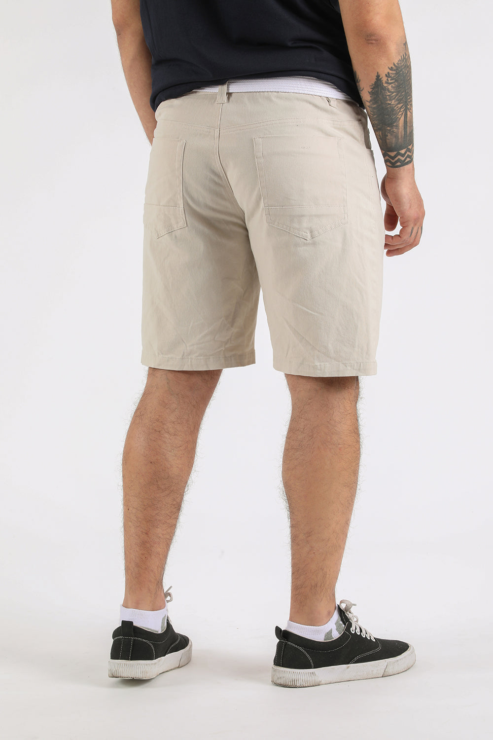 Short Canvas Heavy Beige Gangster