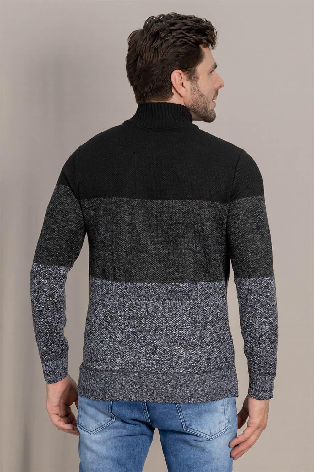 Chaleco Full Zipper Cuello Alto Beginning Negro Gangster - Gangster