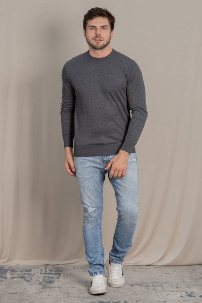 Chaleco  Liviano Plain Gris Gangster