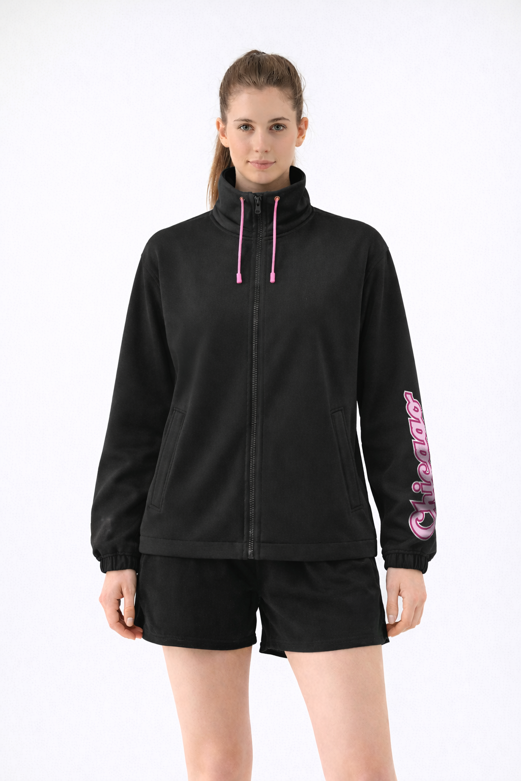 Chaqueta NBA Chicago Bulls  Negro