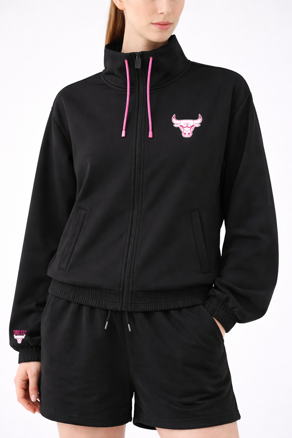 Chaqueta NBA Chicago Bulls  Negro
