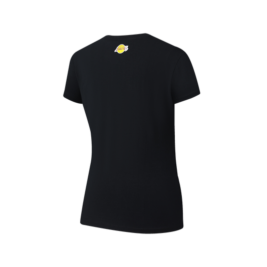 Polera Mc NBA Lakers Core Regular Fit Crew Neck Negro
