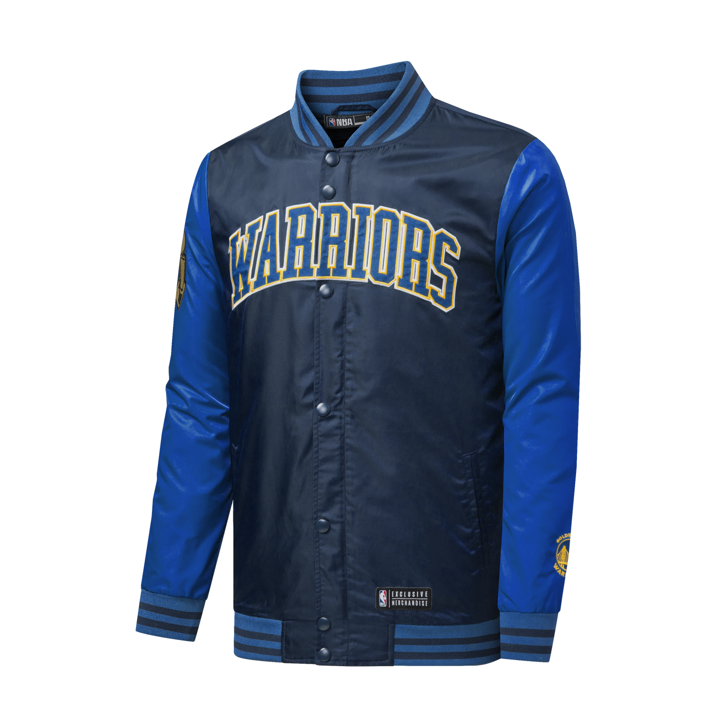 Chaqueta NBA Golden State Azul
