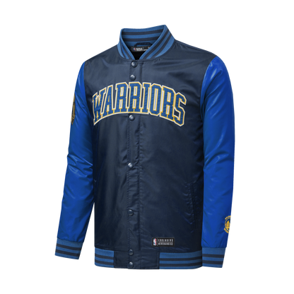 Chaqueta NBA Golden State Azul
