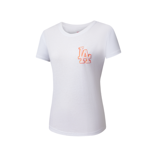 Polera MLB Dodgers Zone Blanco