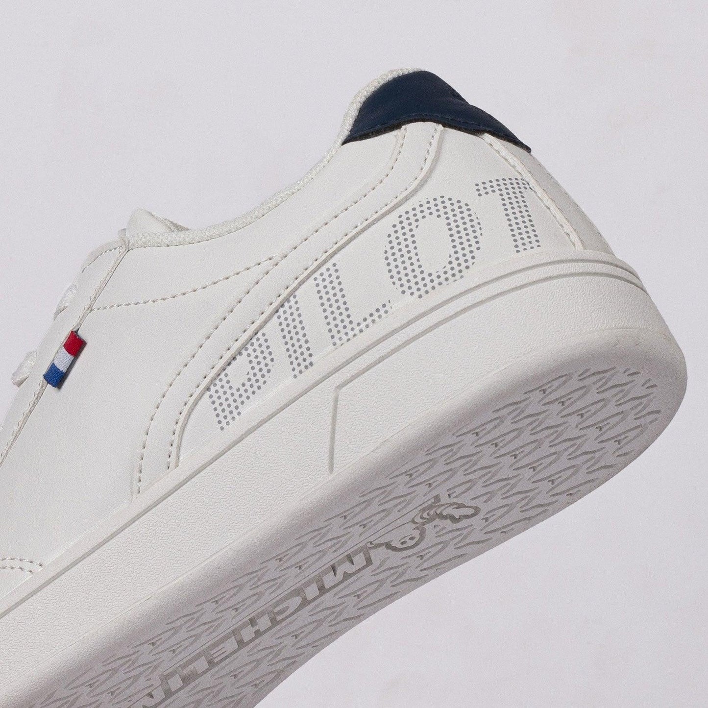 Zapatilla Michelin Moki Blanco-Azul - Gangster