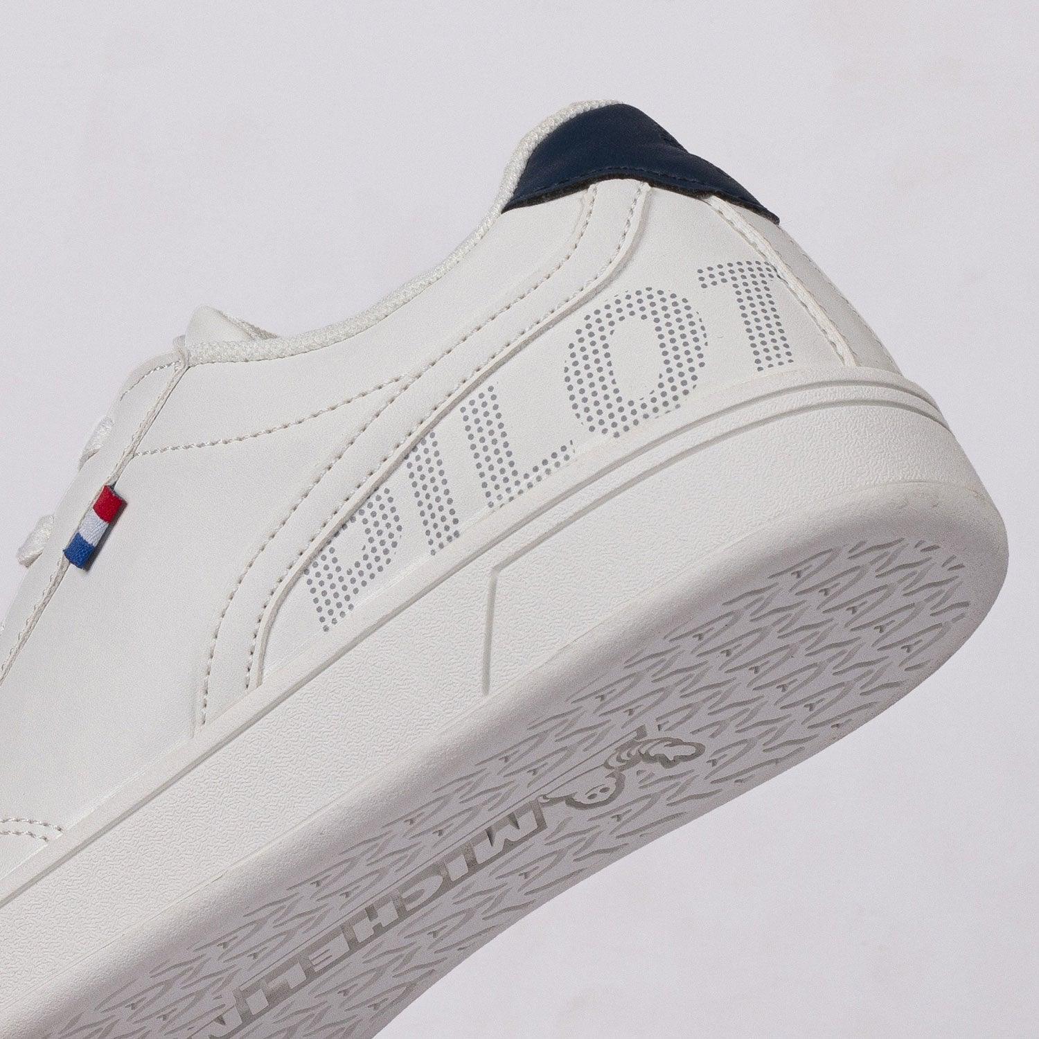 Zapatilla Michelin Moki Blanco-Azul - Gangster