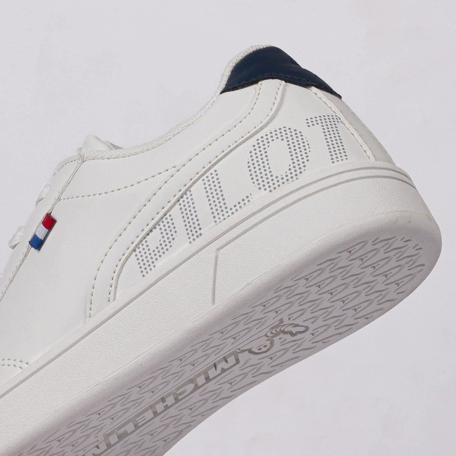 Zapatilla Michelin Moki Blanco-Azul - Gangster