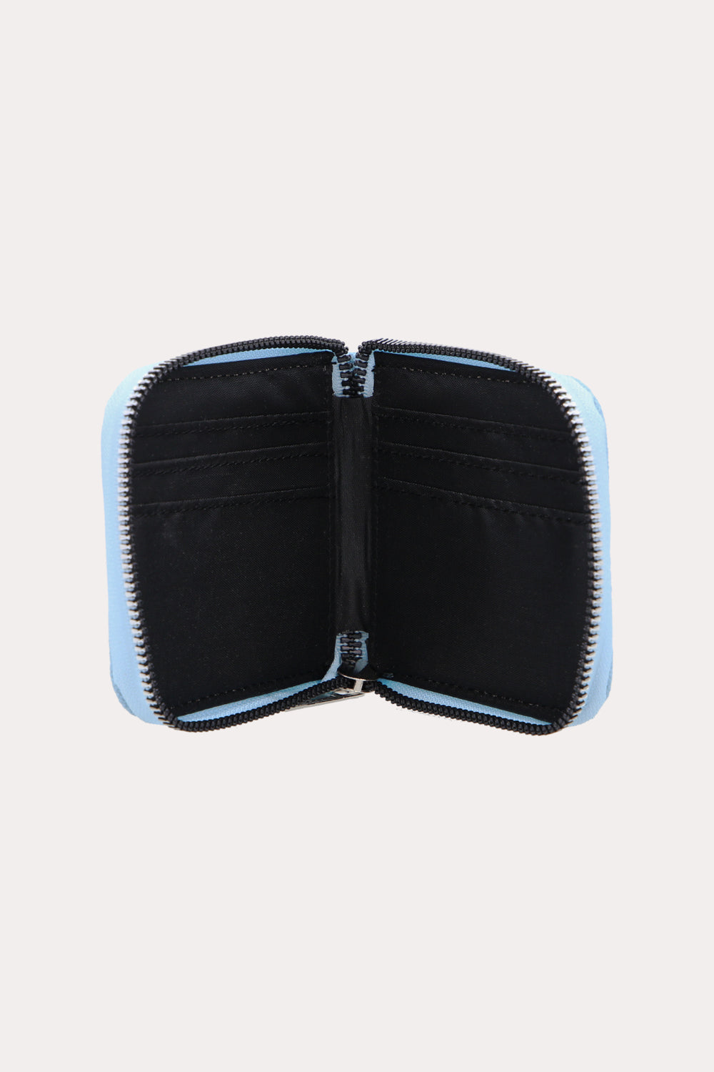 Billetera Deluxe Con Cierre Azul Gangster