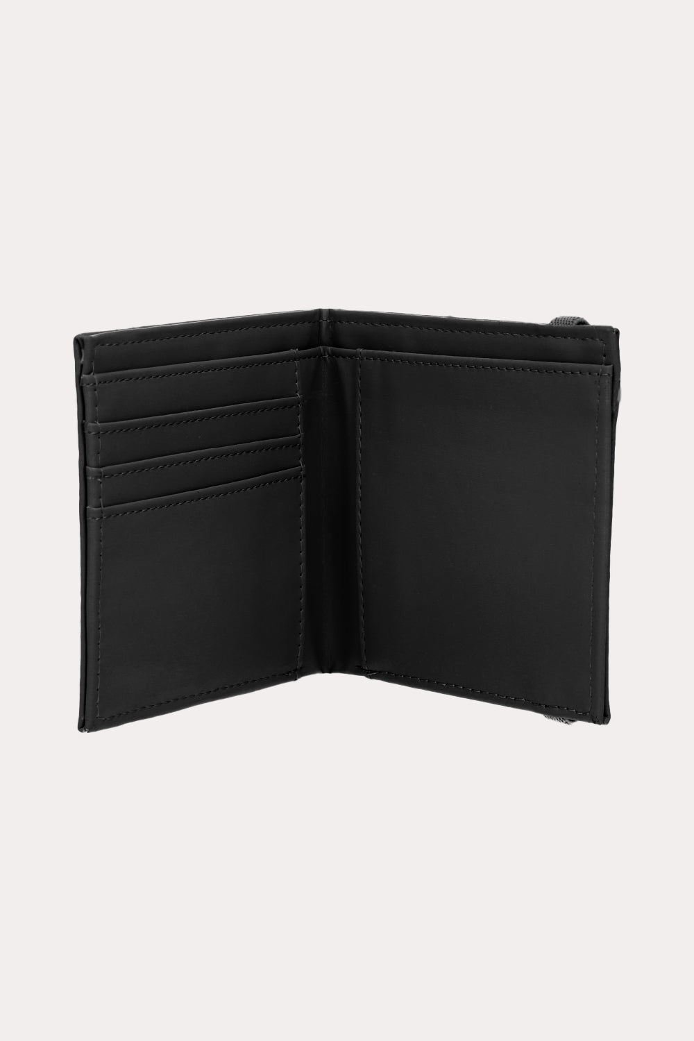 Billetera Deluxe Con Elastico Pu Negro Gangster