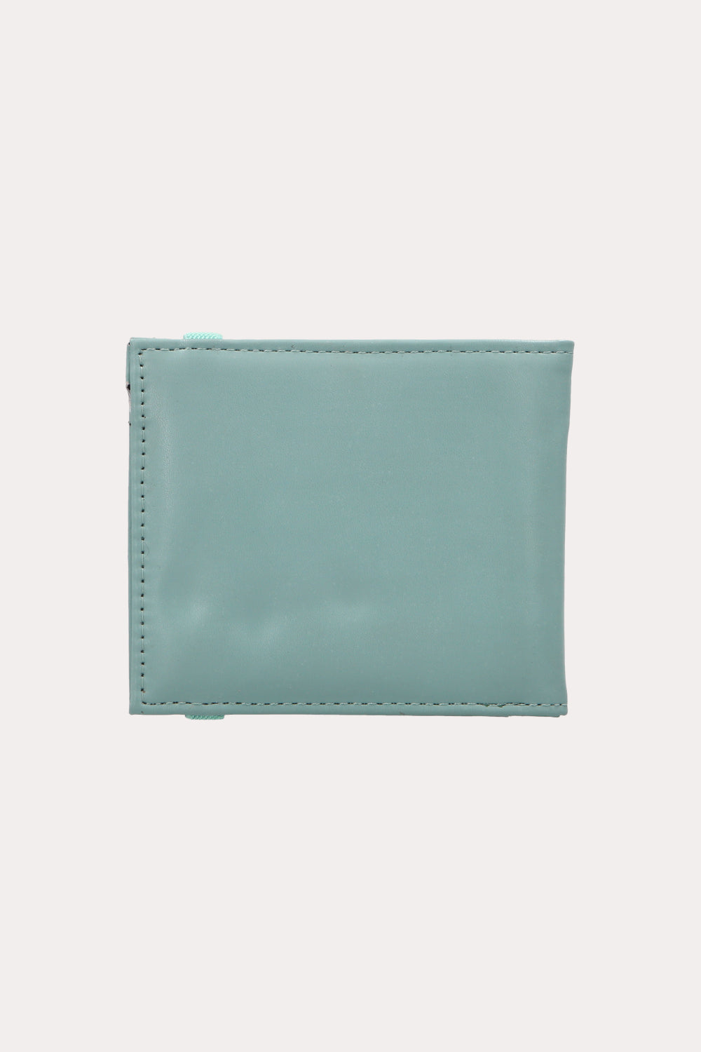 Billetera Deluxe Con Elastico Pu Verde Gangster