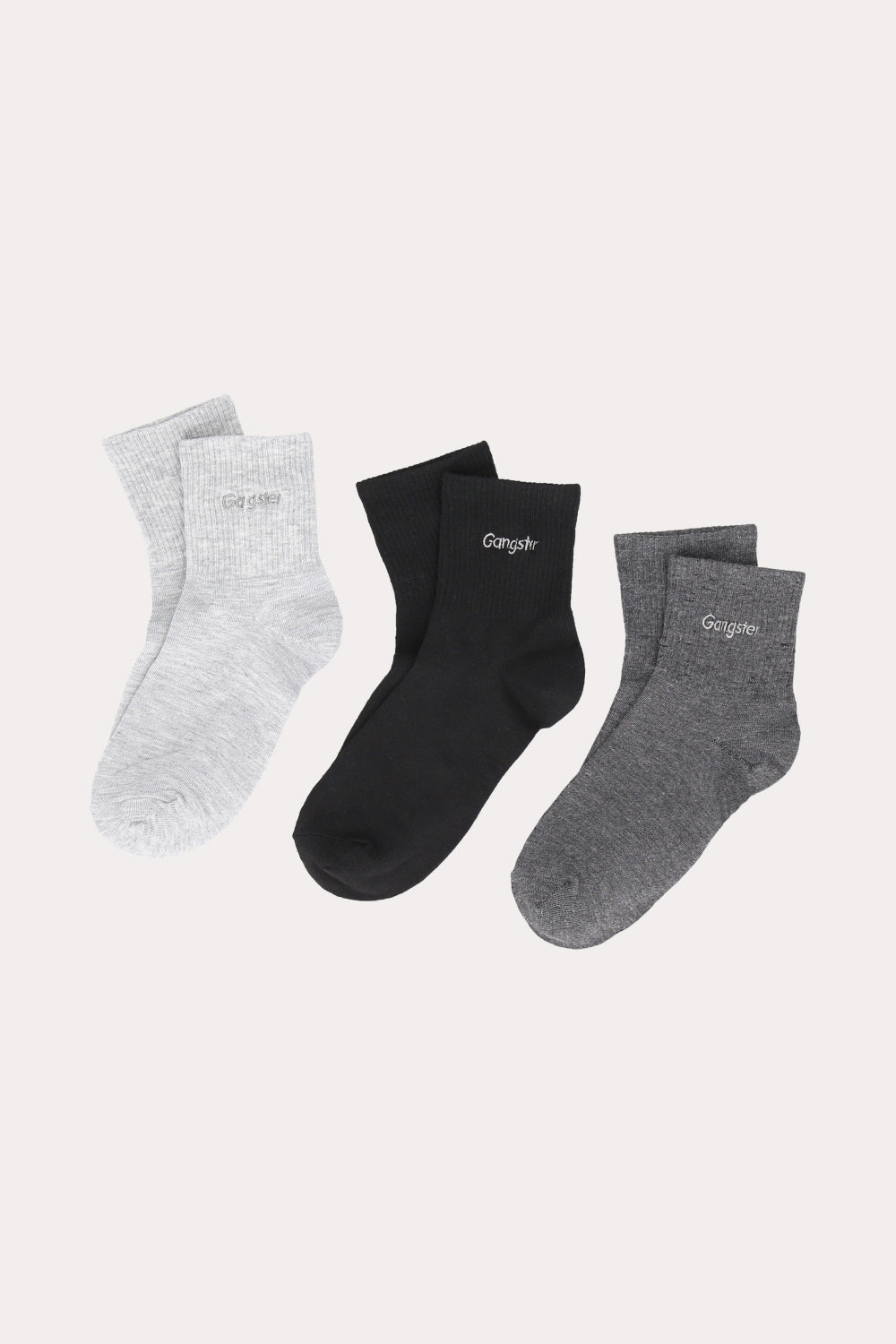 Pack 3 Calcetines Largos Colores Surtidos  Gangster