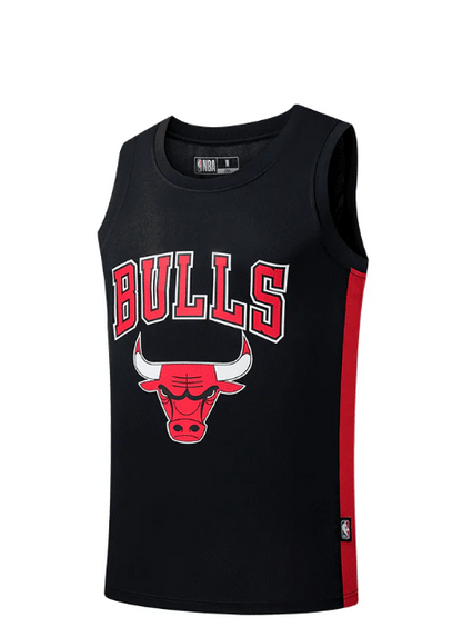 Polera NBA Chicago Bulls Track Negro