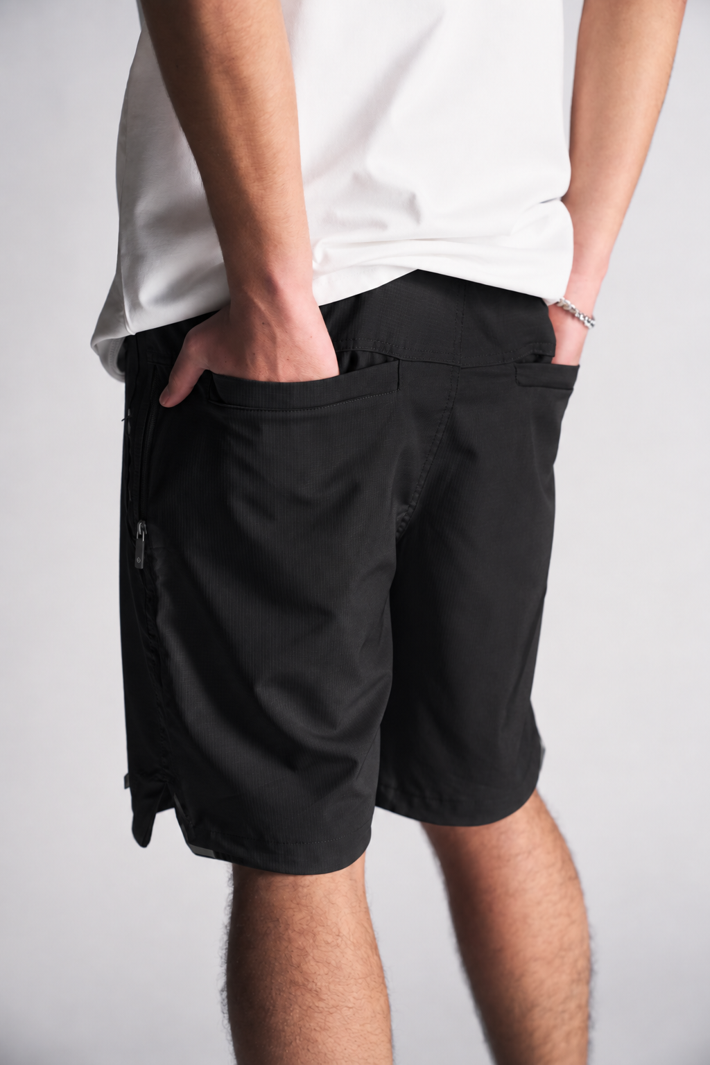 Bermuda Canvas Liso BK Negro