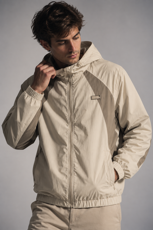 Cortaviento Deportivo Mark Gris