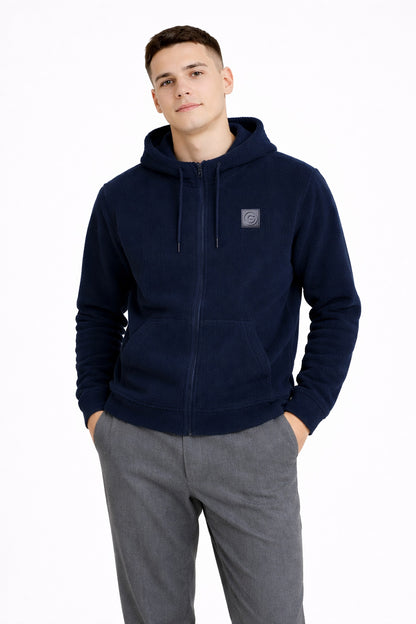 Polerón Full Zipper Fleece Shaggy