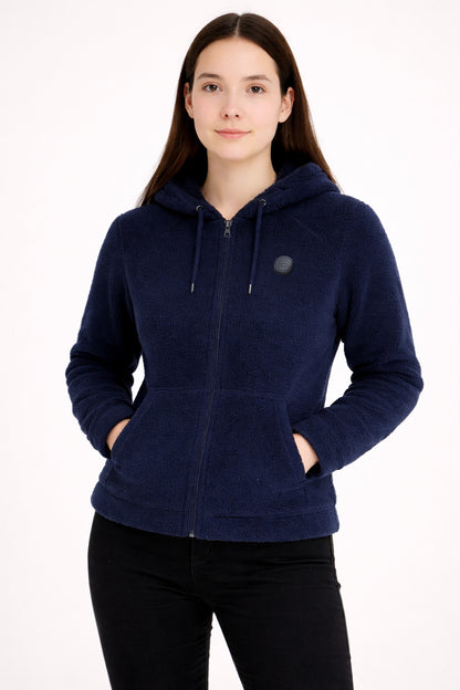 Polerón Full Zipper Fleece Shaggy