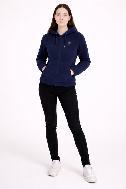 Polerón Full Zipper Fleece Shaggy