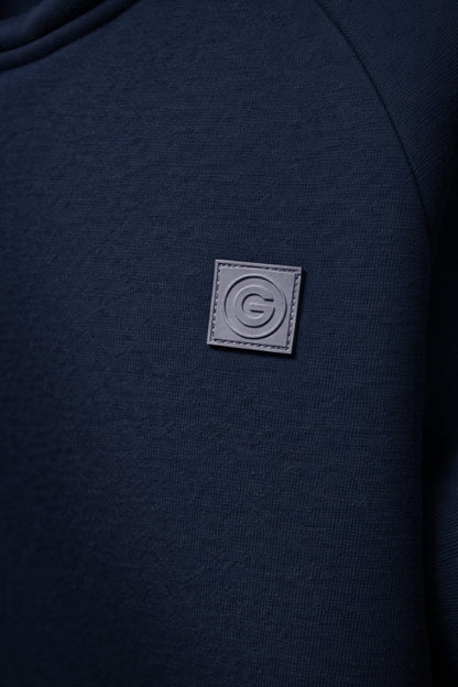 Polerón Full Zipper Fleece Warm Azul Marino