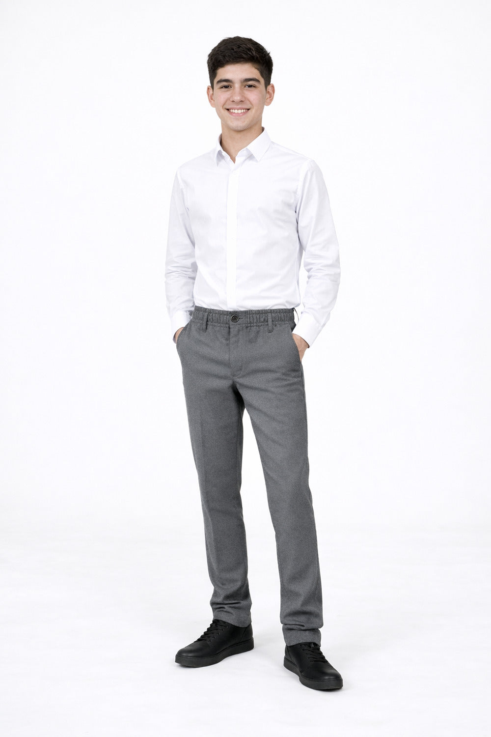 Pantalones Liso Trouser Gris