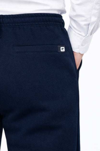 Buzo Jogger Fleece Daily Azul Marino