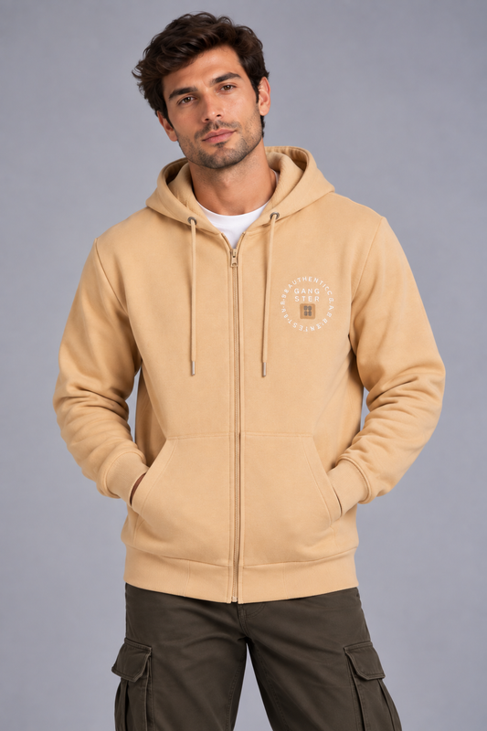 Poleron Fullzipper Keep Beige
